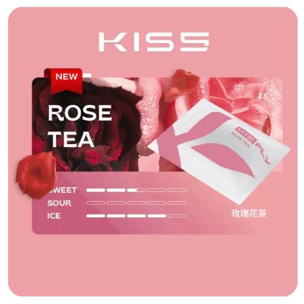 Kis5-Fly煙彈玫瑰花茶口味 Kis5-Fly煙彈玫瑰花茶口味