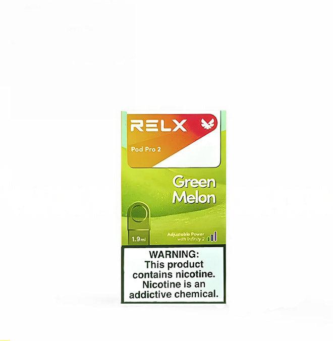relx拋棄式煙彈綠寶石哈密瓜口味 relx拋棄式煙彈綠寶石哈密瓜口味