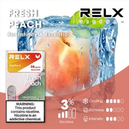 relx拋棄式煙彈蜜桃口味 relx拋棄式煙彈蜜桃口味