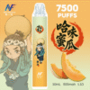 INF無限-7500口-鬼滅款-哈味蜜瓜 INF無限 拋棄式電子煙 7500口 鬼滅限定款 -哈味蜜瓜口味主機